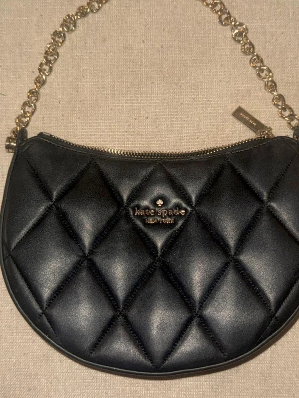 Kate Spade New York Shoulder Bag KC495 001 Black Gold